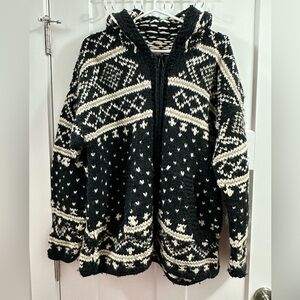 100% Wool Sweater/Jacket